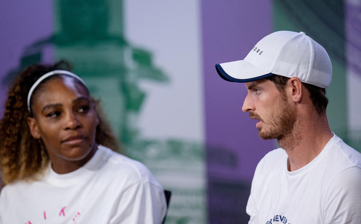 The Scot lost in the second round of the men's doubles at Wimbledon with Pierre-Hugues Herbert and in the third round of mixed doubles with Serena Williams, but said there was still a long way to go before a return to singles competition. (Reuters Photo)