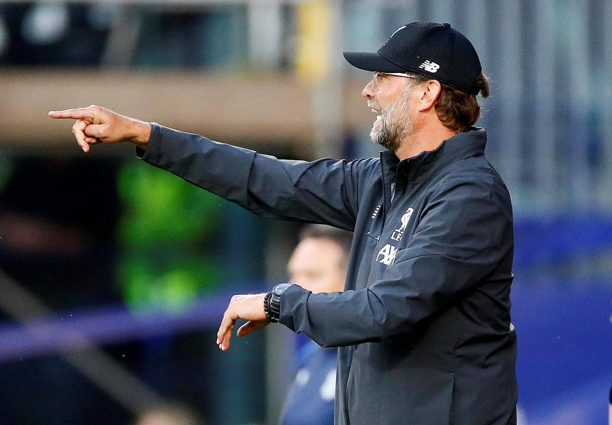 Liverpool FC manager Jurgen Klopp. (Reuters Photo)