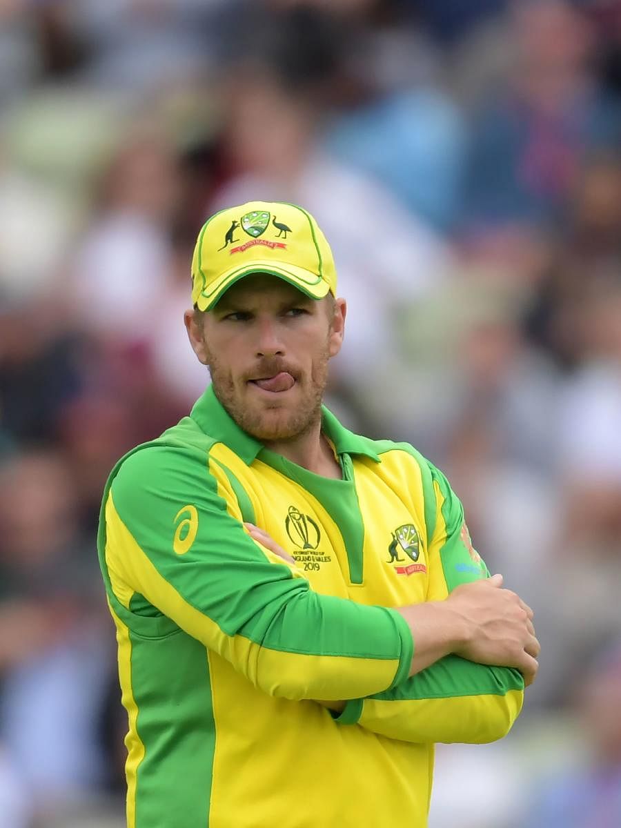 Australia's captain Aaron Finch said despite the semifinal exit, he is happy with his team's progress over the last 12 months. AFP