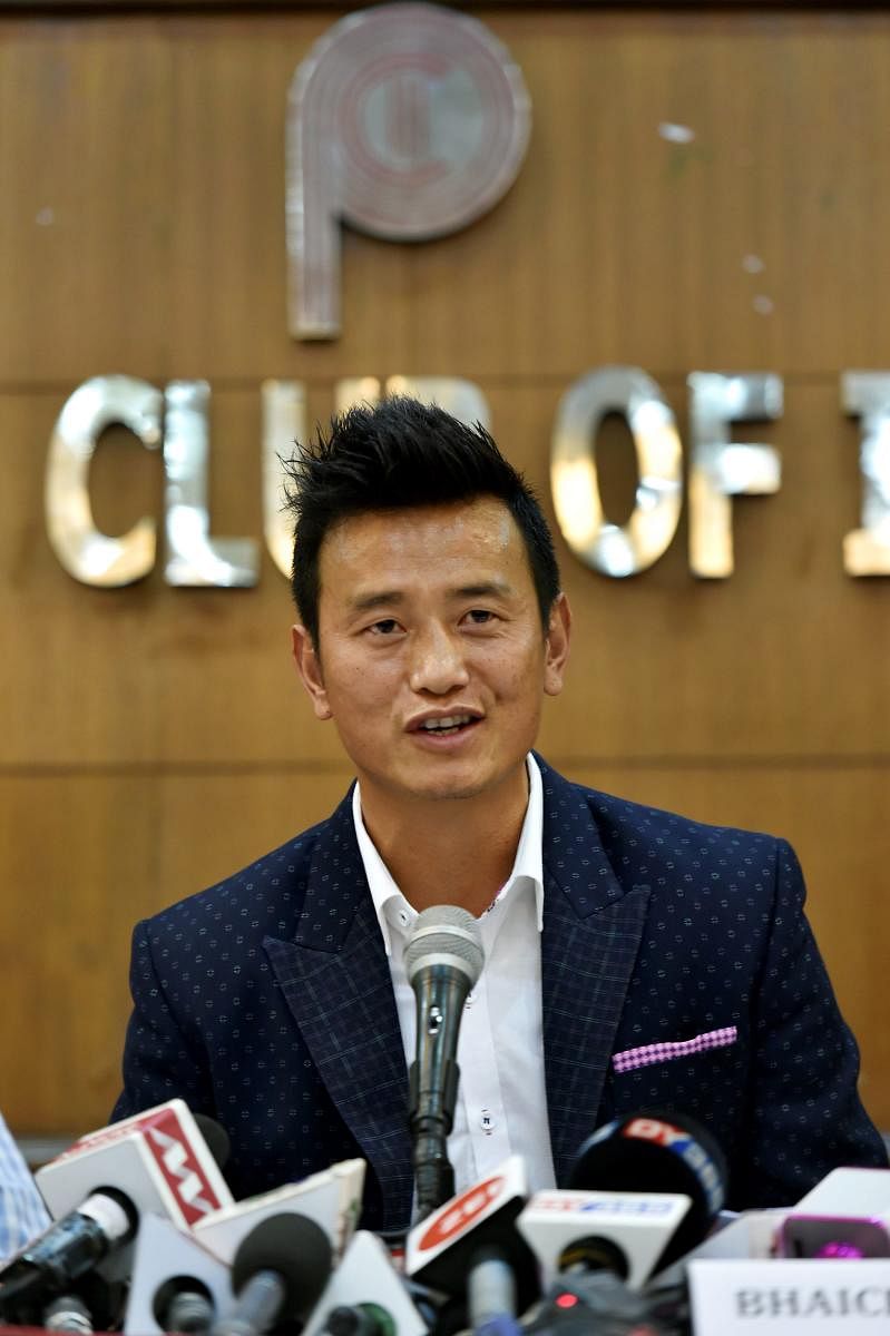 Former football captain Bhaichung Bhutia lauded India's performance in the ICC Cricket World Cup. (PTI File Photo)