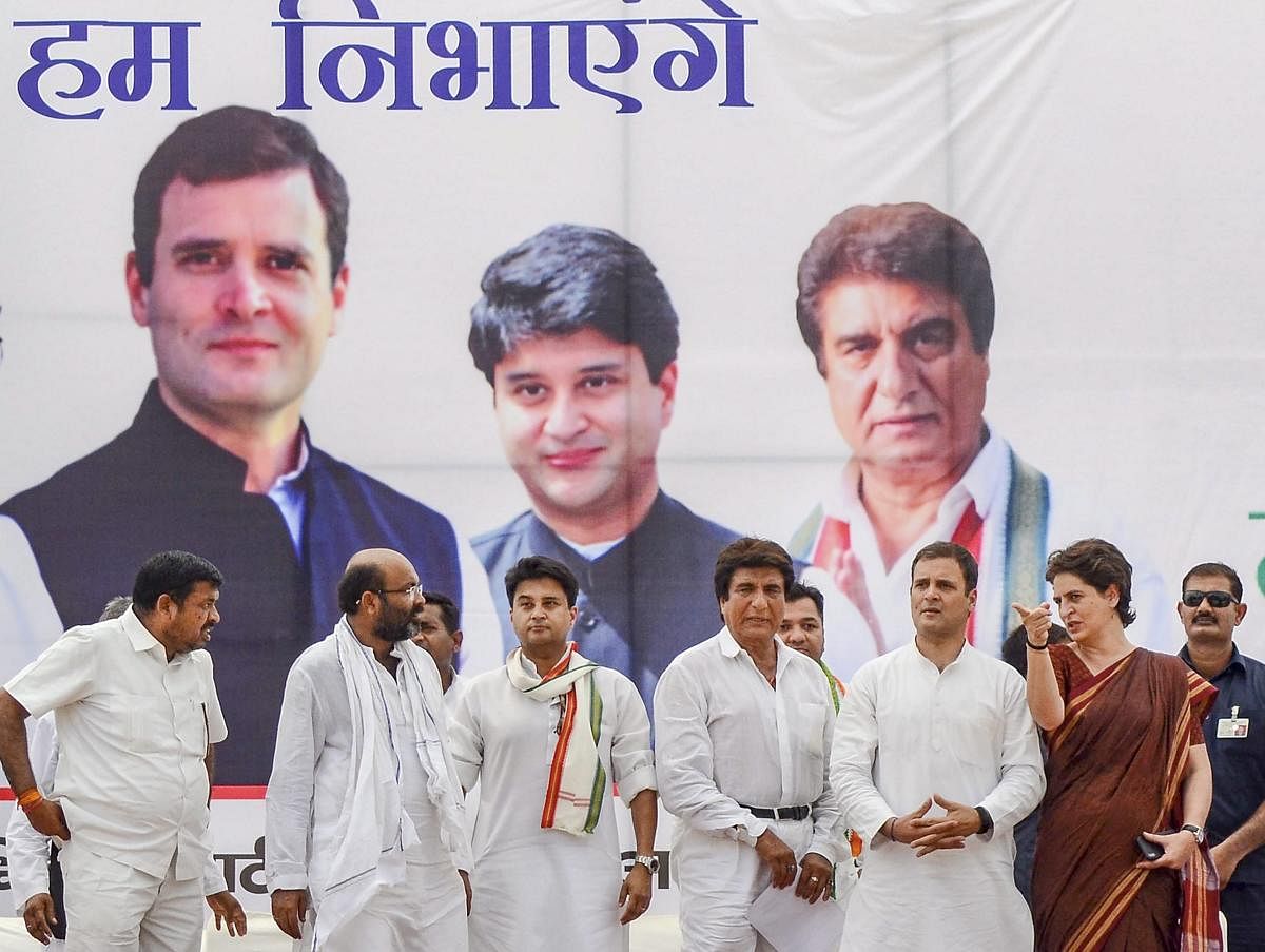 Sources also said that Priyanka was in favour of roping in strong leaders from different castes and communities and appoint them on organisational posts. (PTI File Photo)