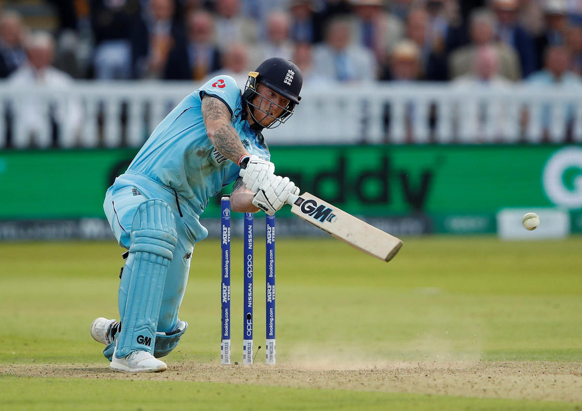 MAN OF STEEL: From being involved in a drunken brawl to a man of the match performance in the World Cup final, Ben Stokes has turned his career around in splendid style. REUTERS