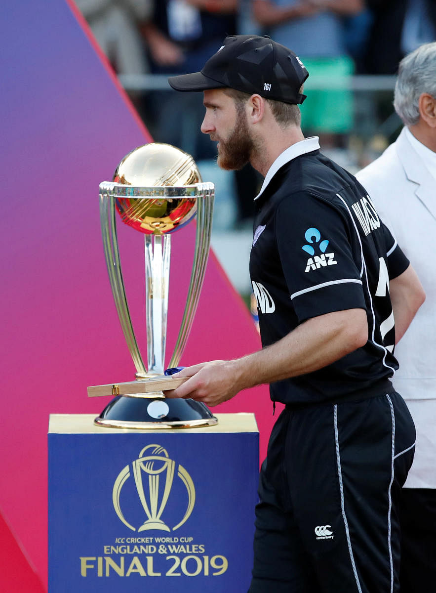 Kane Williamson couldn't lay his hands on the World Cup but he achieved a rare feat when he became the captain with the most number of runs in a single edition of the tournament (Reuters Photo)