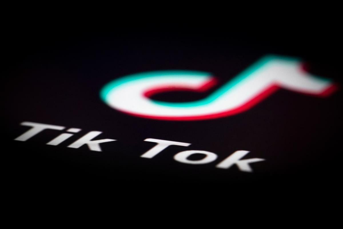 TikTok logo (AFP)