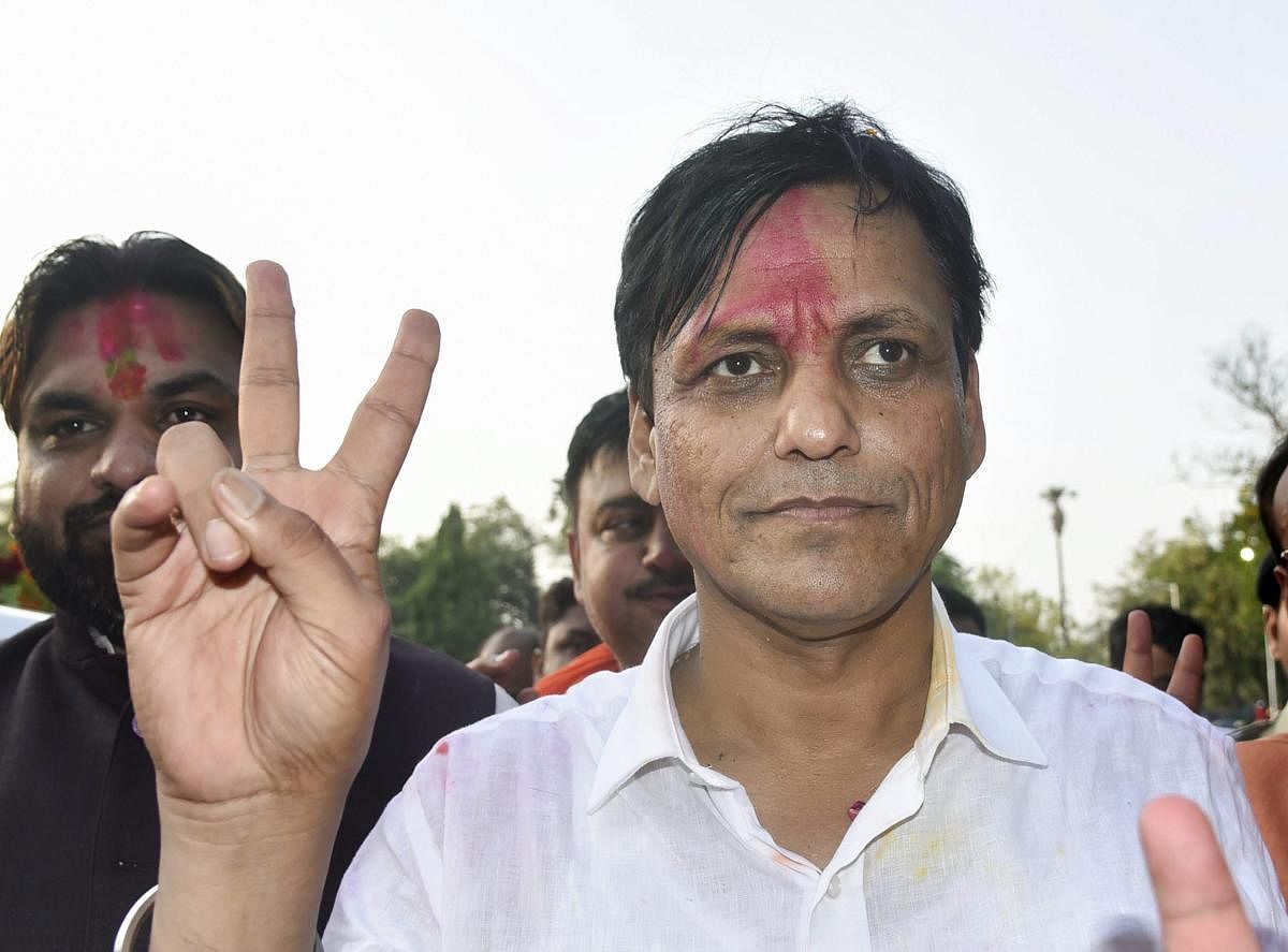 : BJP state president and candidate from Ujiyarpur seat Nityanand Rai (PTI Photo)