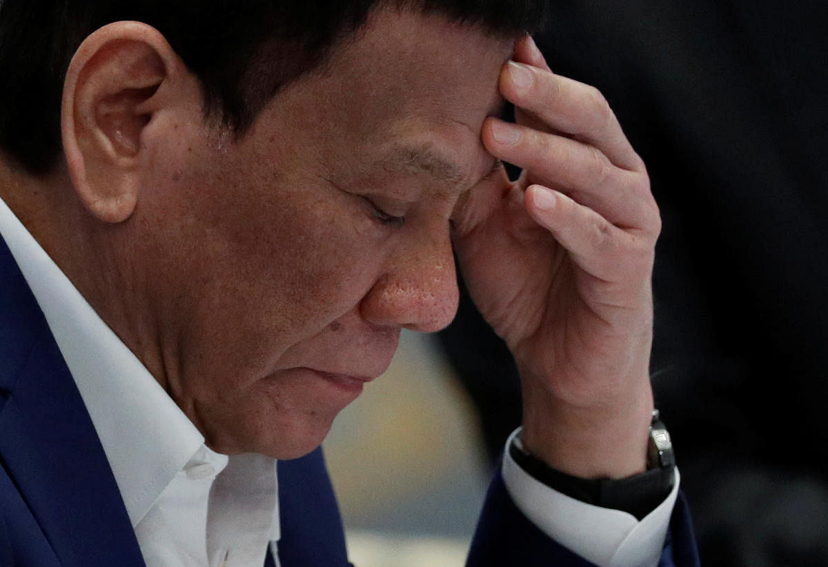 Duterte has been slammed for his inappropriate comments and actions in the past (Reuters File Photo)