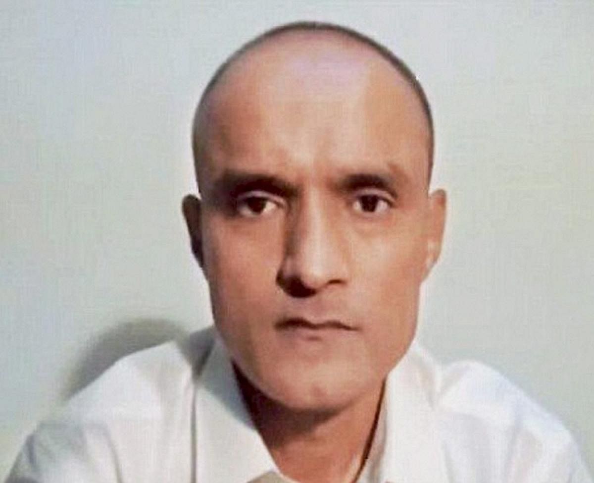 Jadhav, 49, a retired Indian Navy officer, was sentenced to death by the Pakistani military court on charges of "espionage and terrorism" after a closed trial in April 2017. His sentencing evoked a sharp reaction in India. (PTI File Photo)