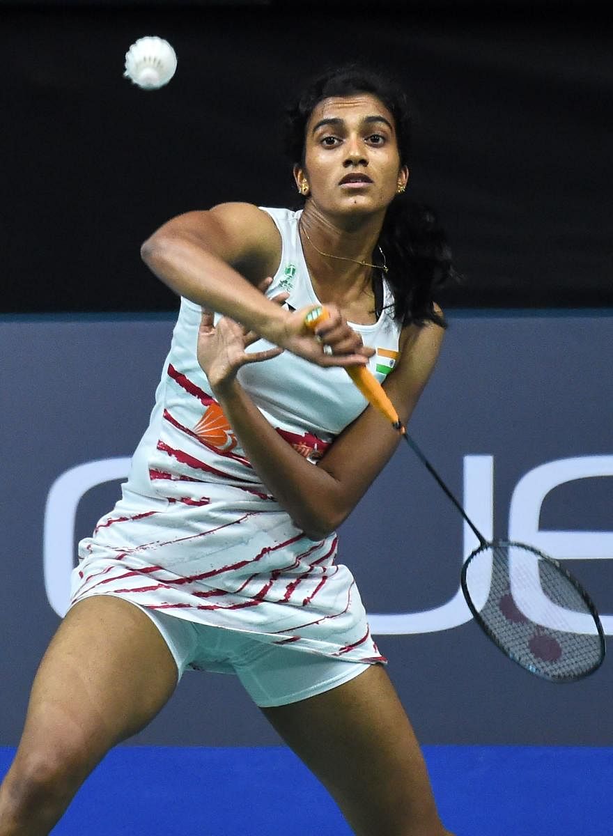 LOOKING AHEAD: P V Sindhu has had a less than ideal season so far compared to her previous performances. AFP