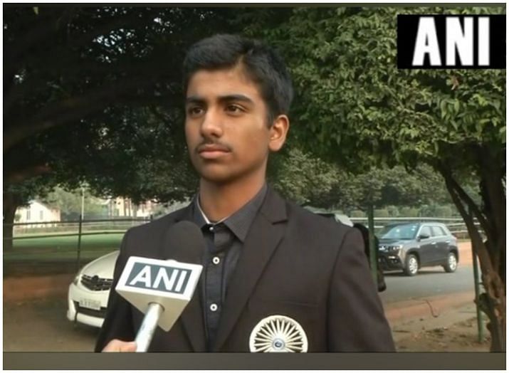 Arjun also made the best score among the 13-18 age category. (Image courtesy: ANI)