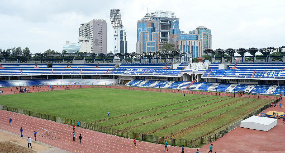 Deputy Chief Minister G Parameshwara is said to have told the Department of Youth Empowerment and Sports (DYES) to hand over the stadium to the BBMP for maintenance and supervision after the lapse of the lease period.DH file photo