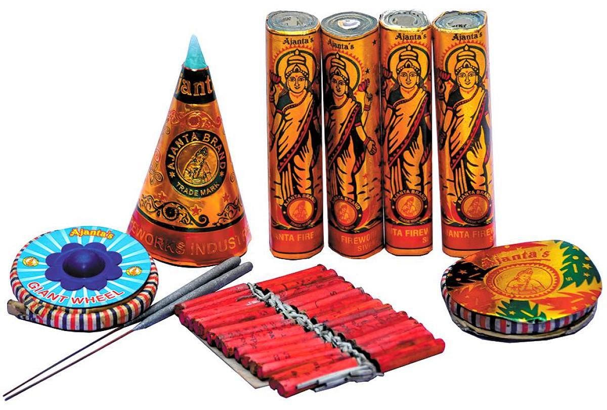 The VHP finds it strange that people perform puja to gods, but burst crackers having their images. dh file photo