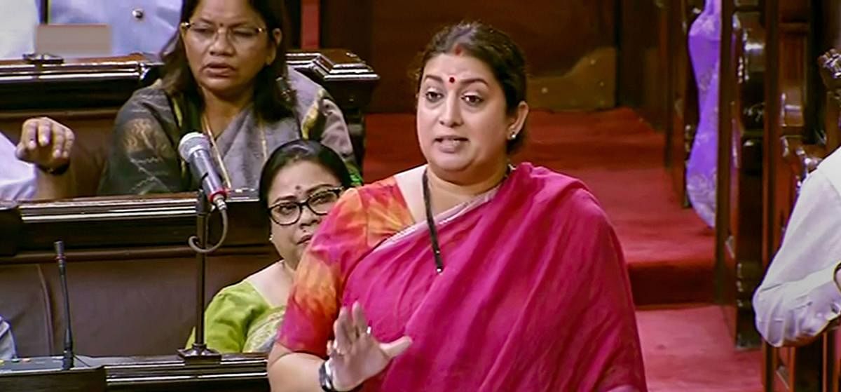 Women and Child Development Minister Smriti Irani introduced the Protection of Children from Sexual Offences (Amendment) Bill 2019, that seeks to amend the existing POCSO law of 2012.