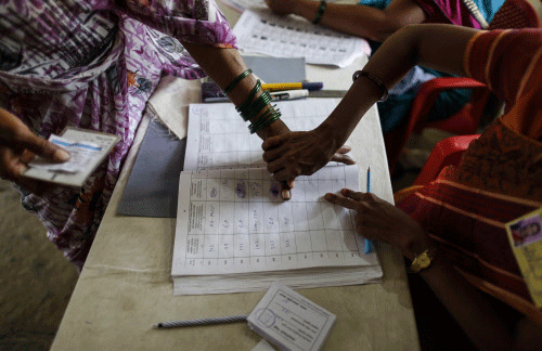 In a shocking revelation that could impact election results, the names of nearly six million voters have been deleted or diverted across Maharashtra. Reuters photo