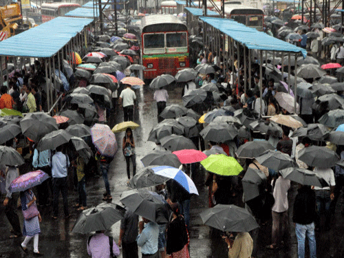 Mumbai rains, ap  photo