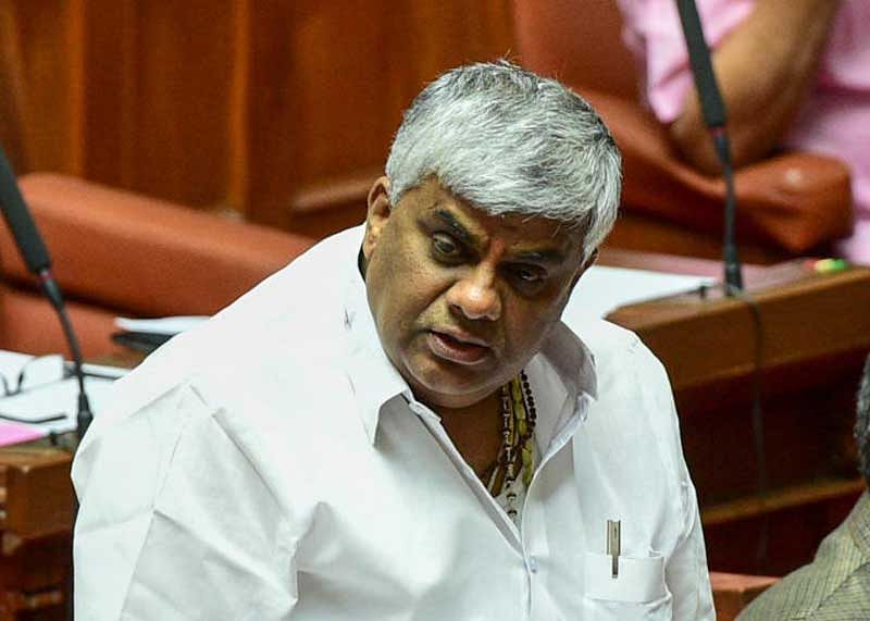 When the House resumed after lunch, Public Works Minister H D Revanna requested the Speaker to allow him to speak. "There are several rumours and allegations against me. I need two hours to speak and clear my name," he said. (DH File Photo)