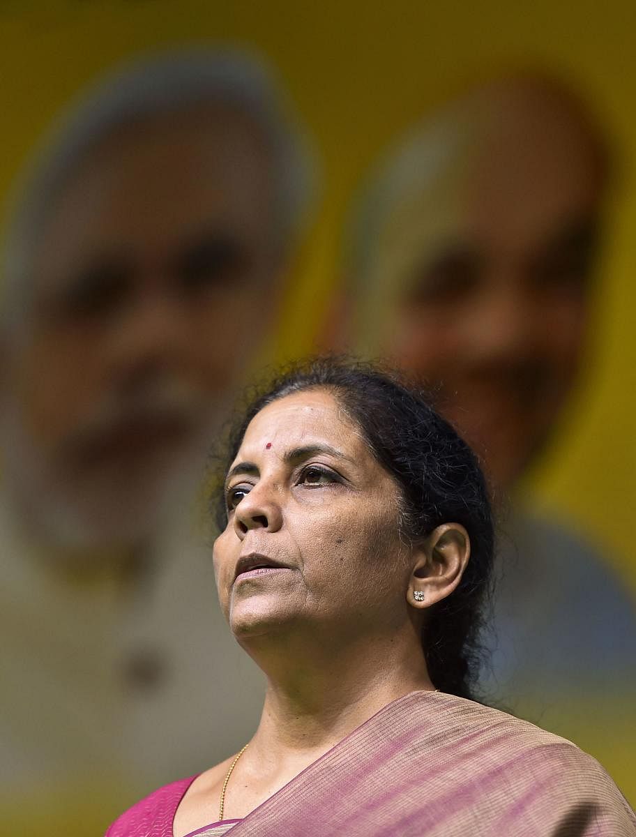 Sitharaman's response to queries of reporters here came in the backdrop of state political parties protesting the conduct of recent Postal department exams in English and Hindi only. (PTI File Photo)