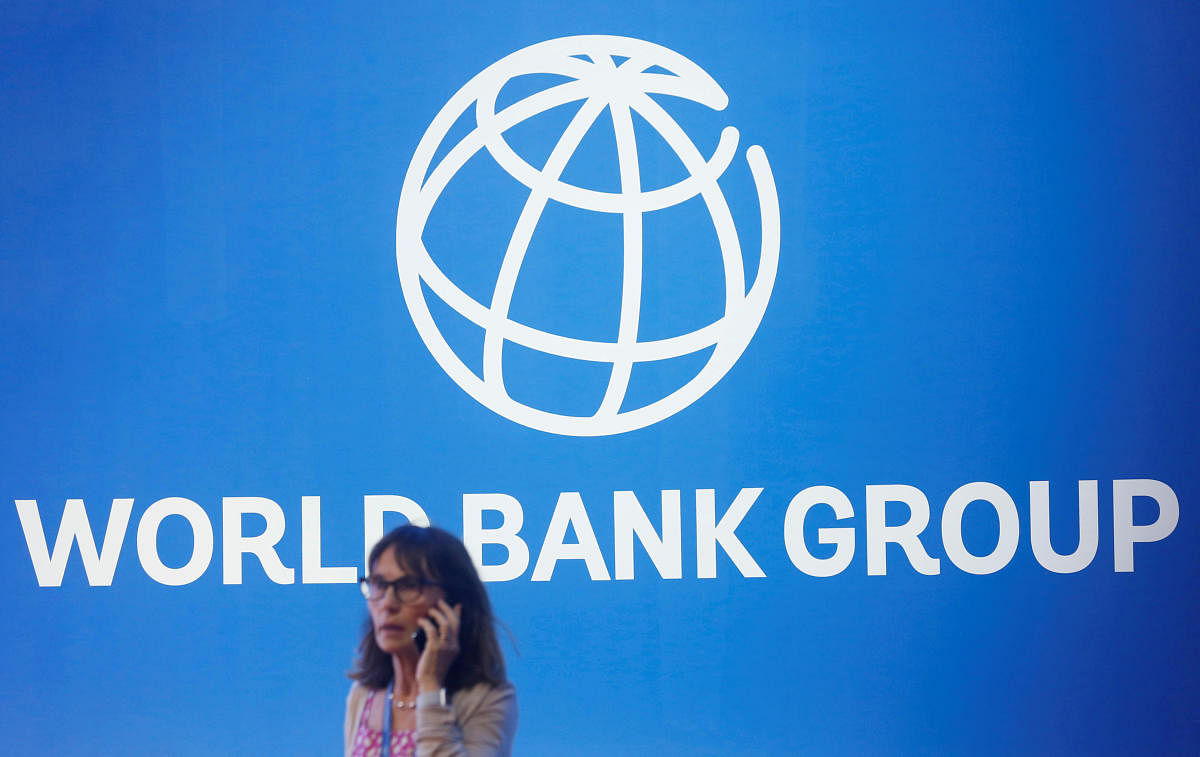 World Bank Group logo (Photo by REUTERS)