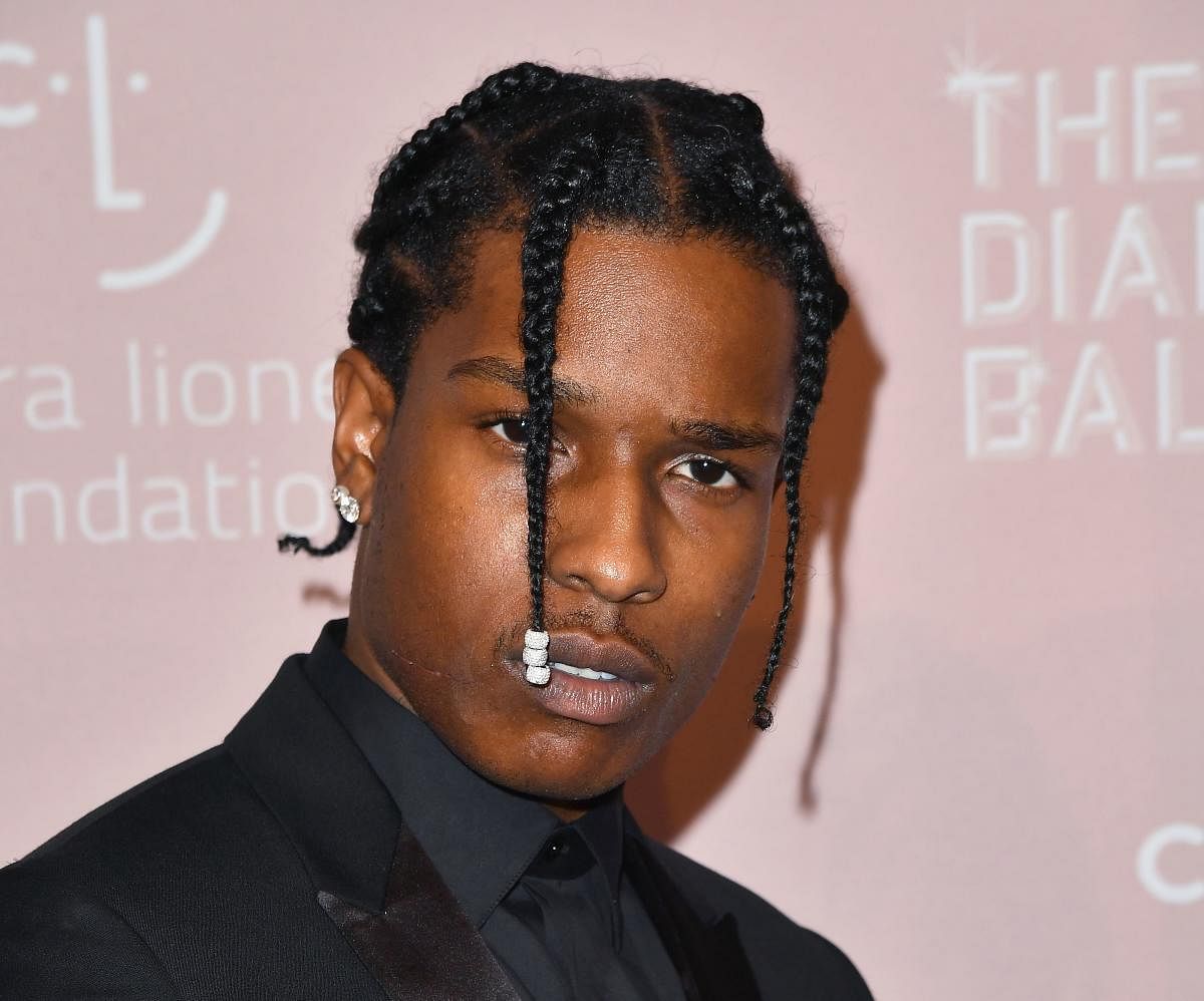 (FILES) In this file photo taken on September 13, 2018, ASAP Rocky attends Rihanna's 4th Annual Diamond Ball at Cipriani Wall Street in New York City. AFP
