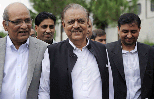 India-born Mamnoon Hussain, a close aide of Prime Minister Nawqaz Sharif, was today elected as the 12 President of Pakistan reuters File Image