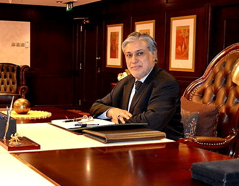 Finance Minister Ishaq Dar. Wikipedia image