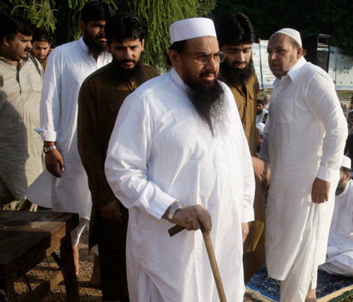 Jamaat-ud-Dawah chief Hafiz Mohammad Saeed. AP File Photo