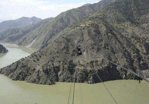 Efforts are on to bring back an Indian trooper who entered Pakistan after being swept away in the Chenab River in Jammu district, sources said Thursday. Reuters file photo
