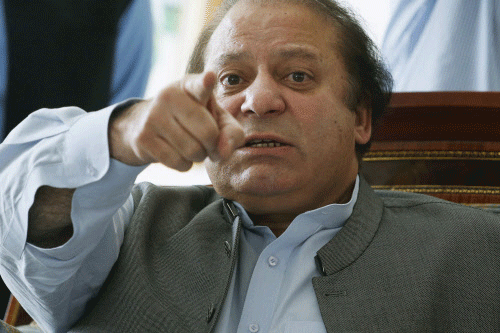 Pakistani police Thursday afternoon registered a murder case against Prime Minister Nawaz Sharif and 20 others for their alleged involvement in the police shootout June 17 that killed 14 civilian protestors in Lahore, a media report said. Reuters file photo