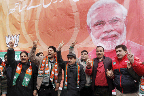 Government formation Thursday eluded both the National Conference (NC) and the Peoples Democratic Party (PDP) with the BJP holding the key in Jammu and Kashmir. AP file photo