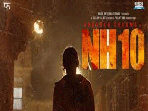 Anushka Sharma's debut production venture 'NH 10' has sailed through with a 'U' certificate in Pakistan. Movie poster