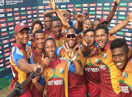 Hetmyer scored 52 and Imlach made 54 to ensure a gallant 113 by Umaid Masood went in vain as the West Indies surpassed Pakistan's 227 for six with 10 overs to spare. Picture courtesy Twitter