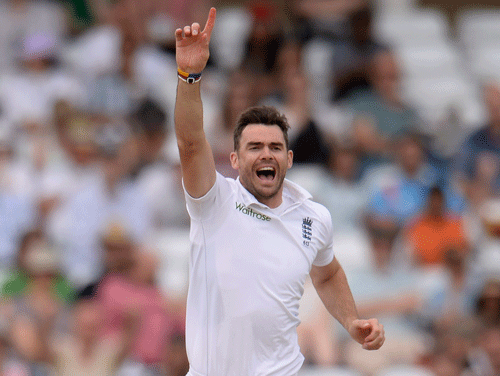 Anderson, England's all-time leading wicket-taker, removed both Shan Masood (one) and Azhar Ali (eight) in a spell of two wickets for four runs in eight balls.