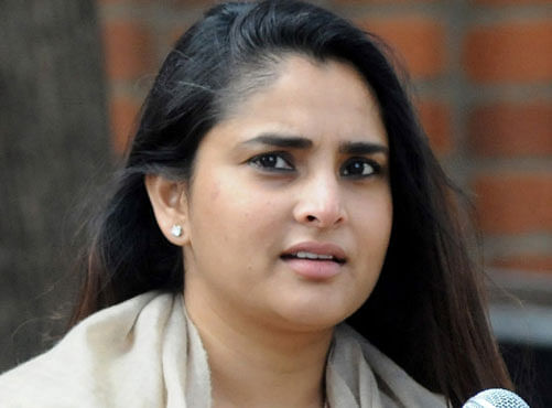 A day after the complaint was filed by a Kodagu-based advocate, Ramya, the former Congress MP&#8200;from Mandya on Tuesday issued a media statement that she is entitled to her views. DH File photo