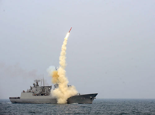 Pakistan successfully test-fires new surface-to-sea missile. Representative image
