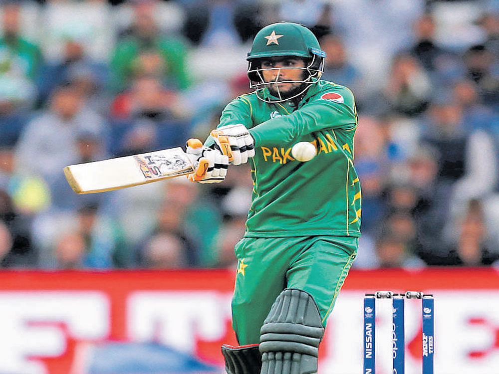 SOLID Pakistan's Babar Azam slammed an unbeaten 31 against South Africa on Wednesday. Reuters.