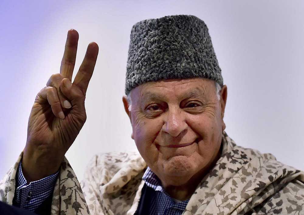 National Conference president Farooq Abdullah said India has to overcome its reluctance to hold talks with Pakistan at the diplomatic level to restore peace in the Valley. PTI file photo