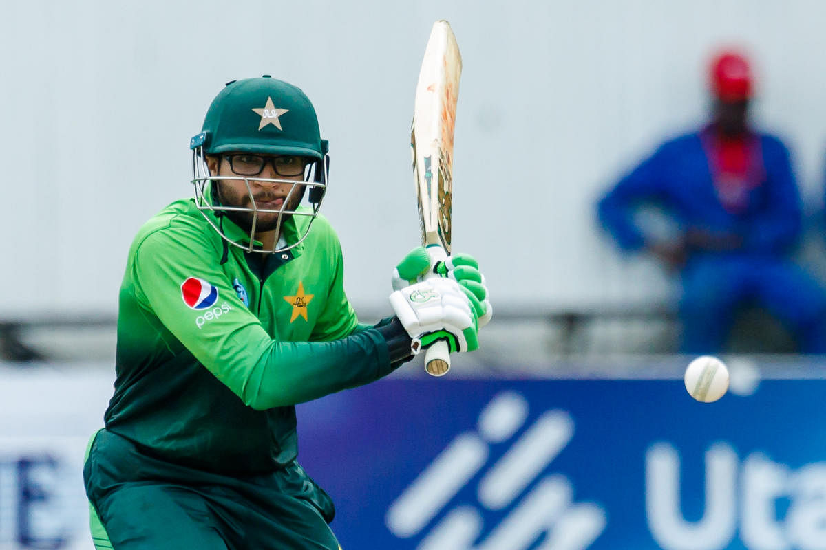 RED-HOT: Pakistan's Imam Ul Haq en route to his 110 against Zimbabwe in the fifth and final ODI against Zimbabwe. AFP