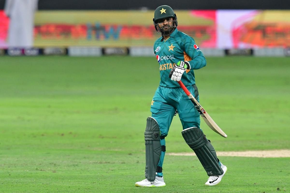 Azam's 40-ball 50 lifted Pakistan to another challenging total of 150-5 before Shadab's 3-19 helped bowl Australia out for 117 in 19.1 overs on Sunday. (AFP File Photo)
