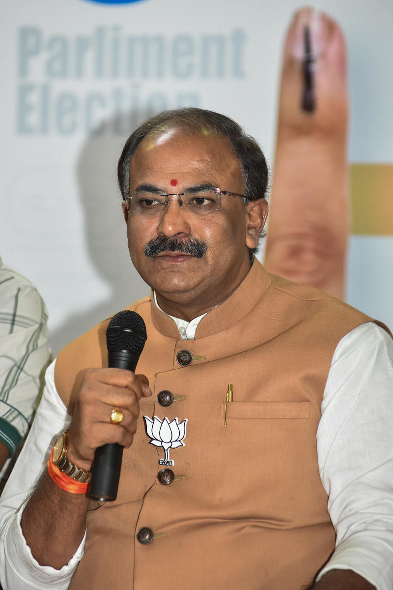 Aravind Limbavali, BJP State General Secretary (DH File Photo)
