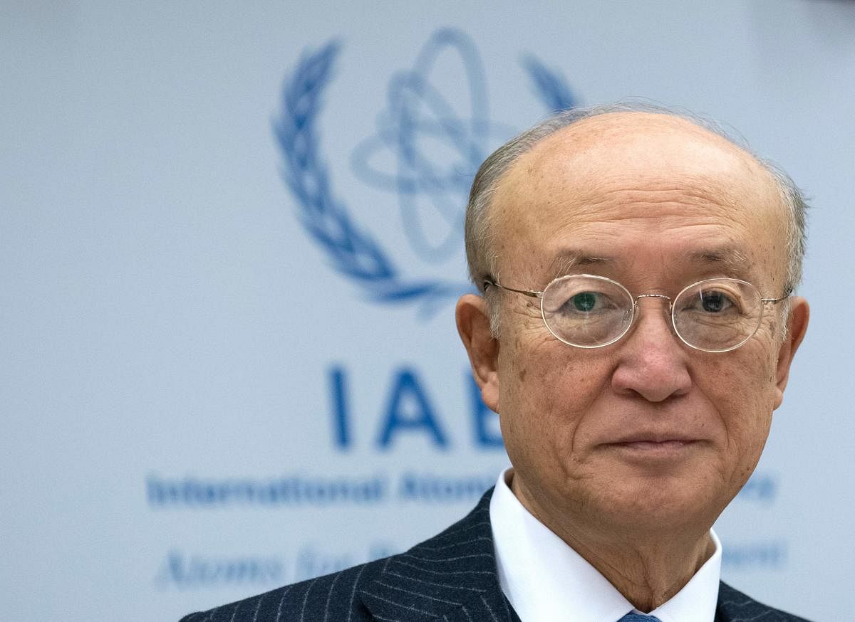 International Atomic Energy Agency (IAEA) chief Yukiya Amano (AFP File Photo)