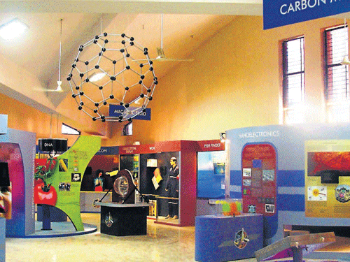 The gallery on frontier of technology of Pilikula Regional Science Centre. DH photo