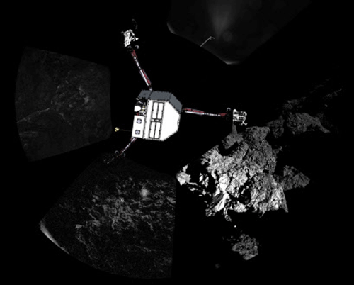Comet probe sends home  science treasure in final hours