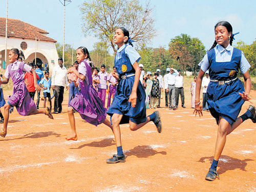 The policy has suggested that physical education be implemented as a compulsory subject in the syllabus of every public school across the state. DH photo