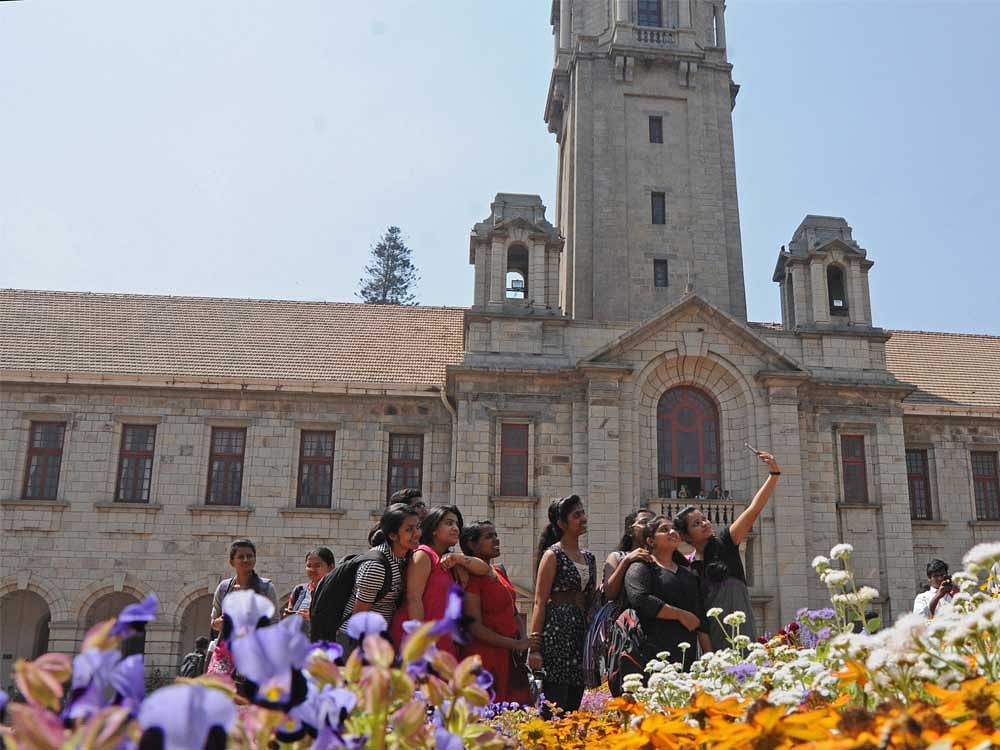 An analysis of data from the Ministry of Human Resource Development shows that the systems have to be thoroughly revamped for women to even reach the 30%-mark in faculty positions. (Above: The main building of IISc)