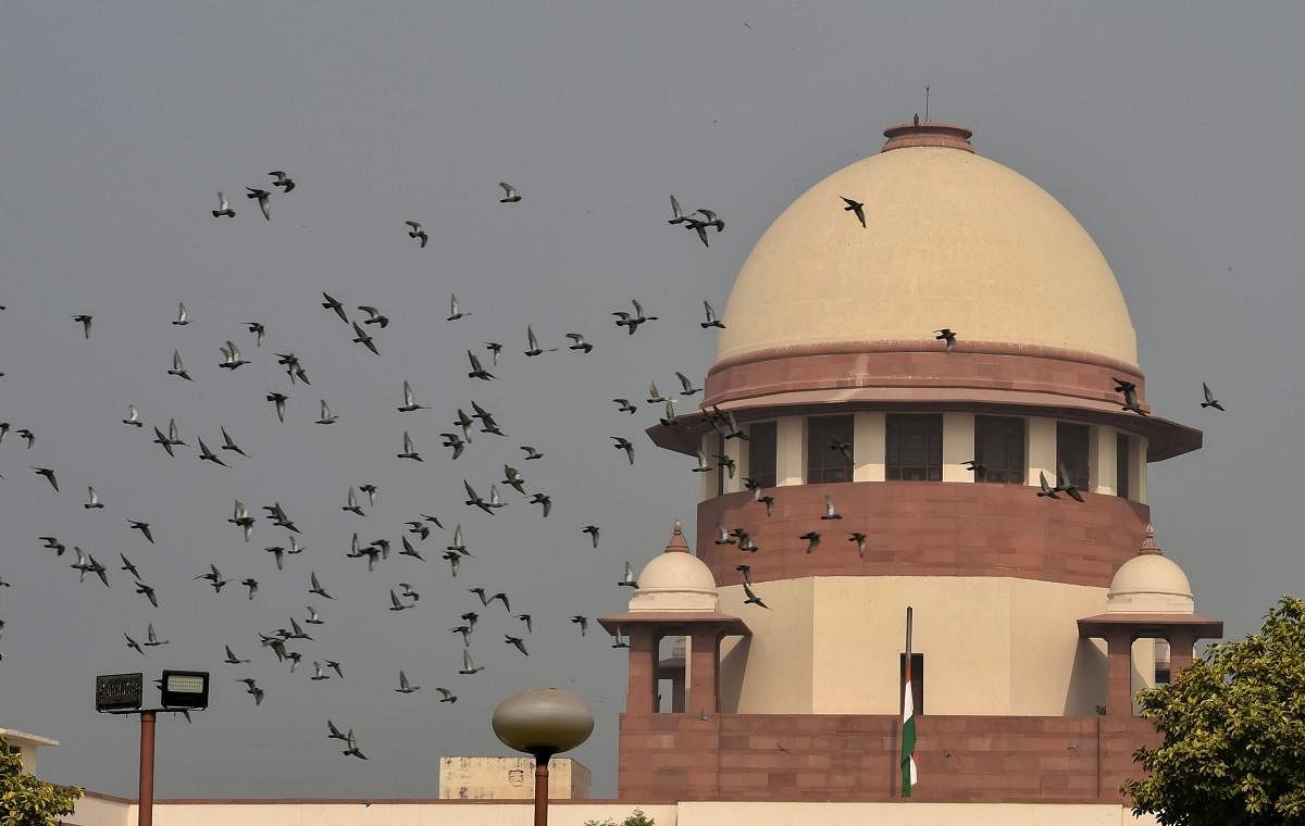 A picture of the Supreme Court. (PTI)