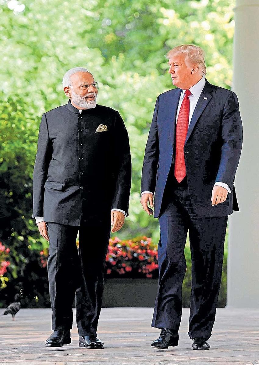 Trump claimed that Modi had asked him to mediate on the Kashmir issue, while New Delhi has denied the fact (AFP File Photo)