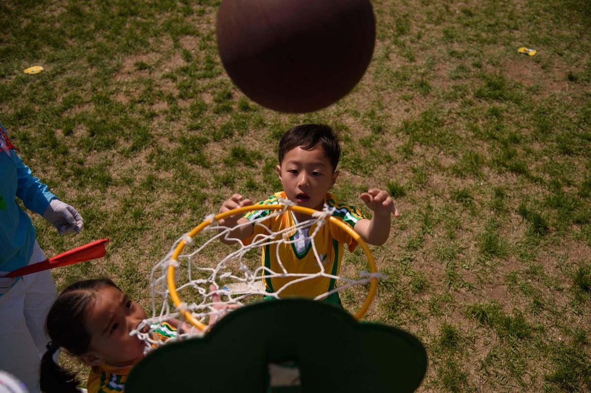 Besides keeping children from being sedentary, physical activities such as structured sports have the potential to be enriching both physically and mentally, said Briere. AFP File Photo