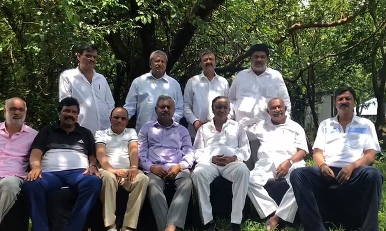 Rebel Congress and JD(S) legislators were in Pune on Tuesday. They watched proceedings of the Assembly on television. 