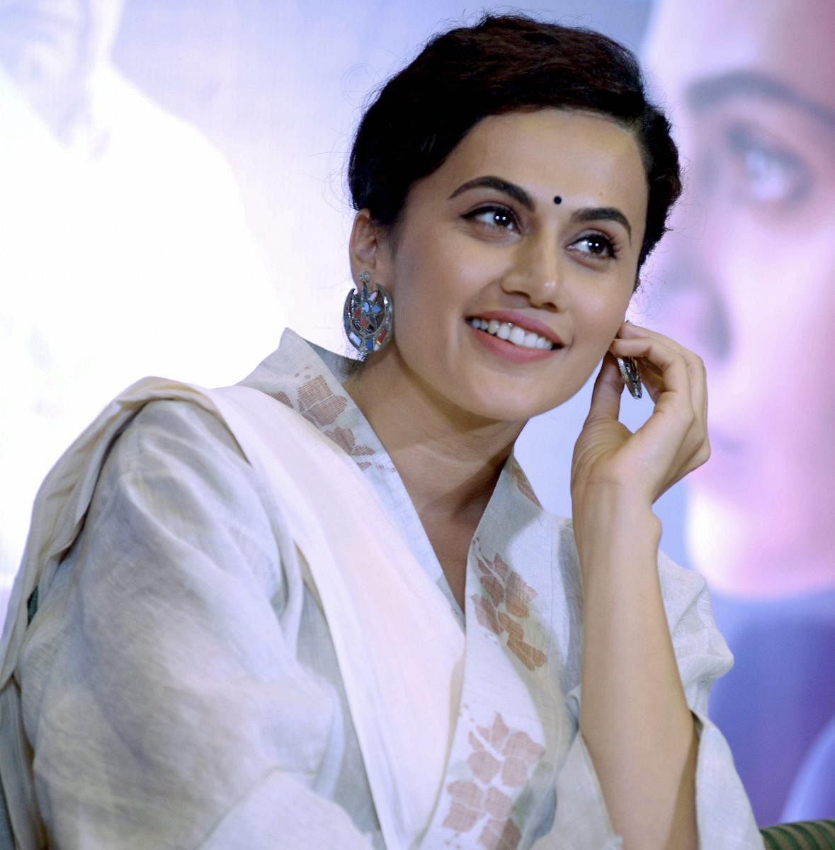 In an industry where a male actor is called a hero, Taapsee Pannu says her aim is to break this gender-based stereotype and she plans to do so slowly and steadily. (PTI Photo)
