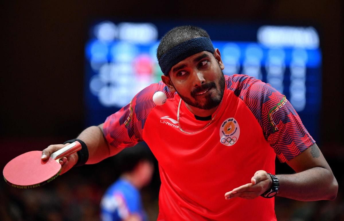 CONFIDENT: Veteran Sharath Kamal Achanta felt Indian players will no longer be the underdogs in the third edition of the Ultimate Table Tennis. AFP 