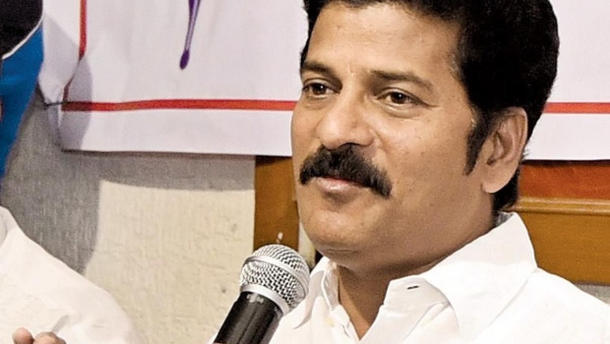 Telangana Congress Committee working president A Revanth Reddy. File photo